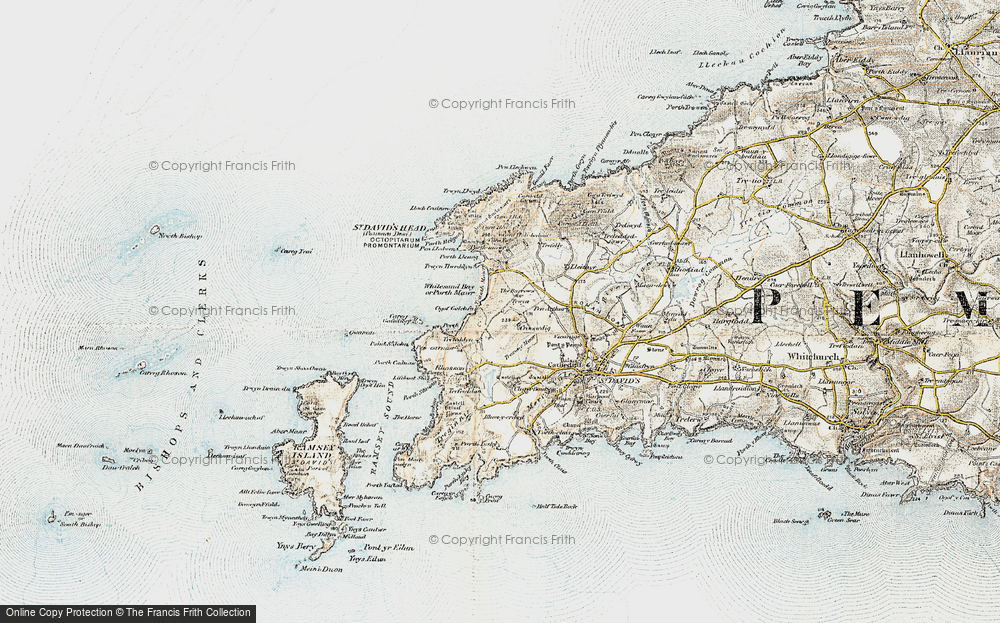 Old Map of The Burrows, 0-1912 in 0-1912