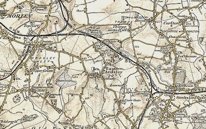 Old map of The Fall in 1903