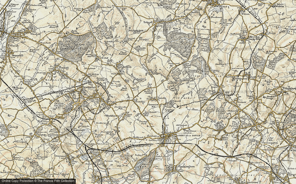 Old Map of The Forties, 1902-1903 in 1902-1903