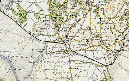 Old map of The Green in 1903-1904