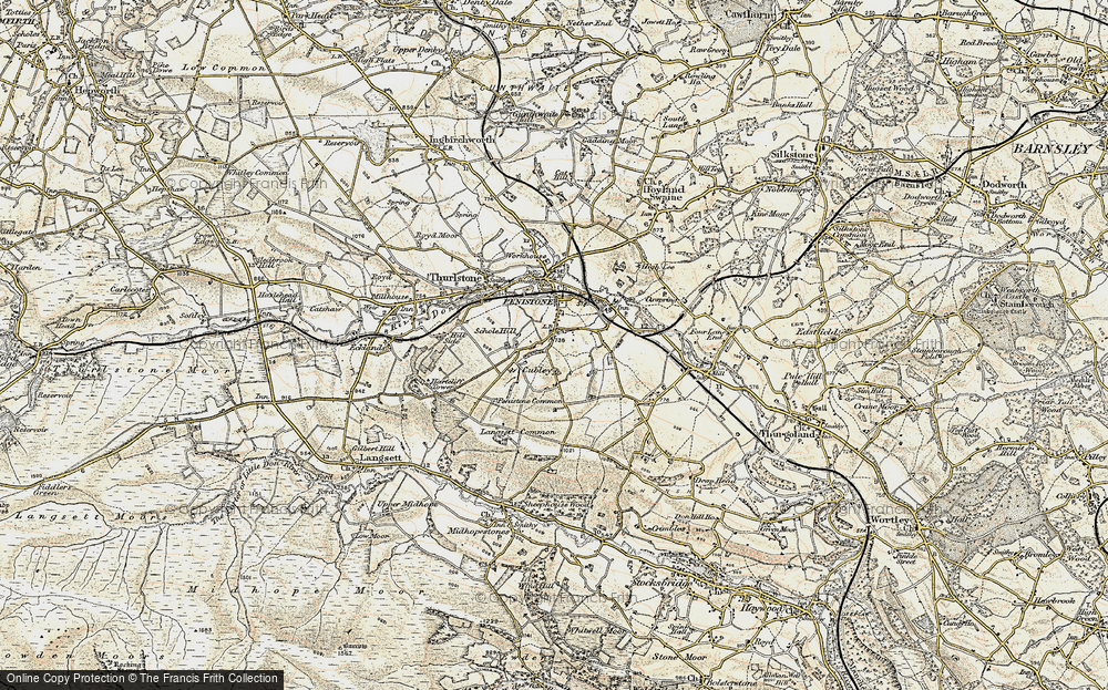 Old Map of The Green, 1903 in 1903