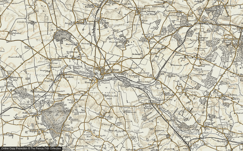Old Map of The Heath, 1901-1902 in 1901-1902