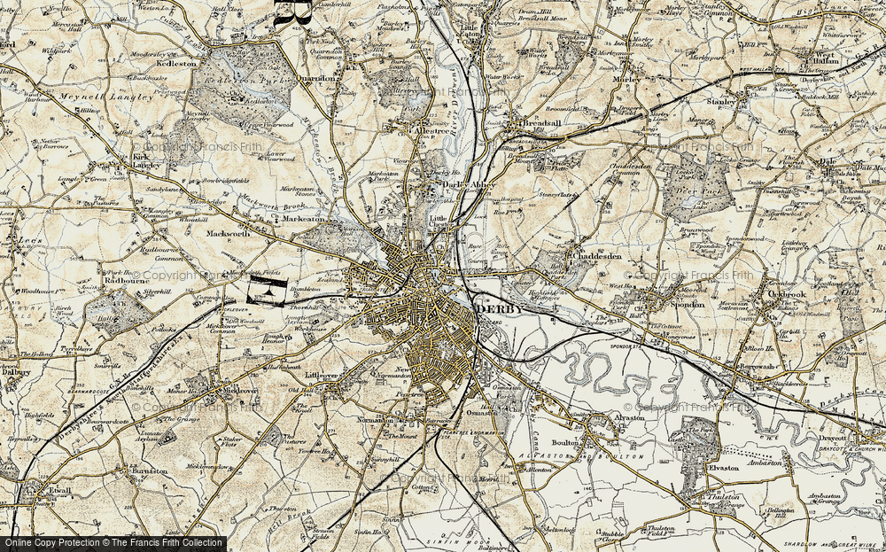 Old Map of The Holmes, 1902-1903 in 1902-1903