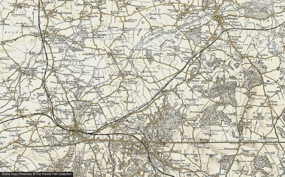 Old Map of The Humbers, 1902 in 1902