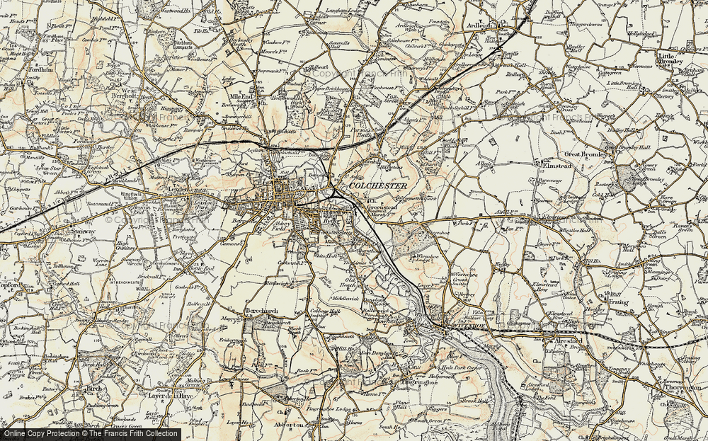 Old Maps Of The Hythe Essex Francis Frith 4182