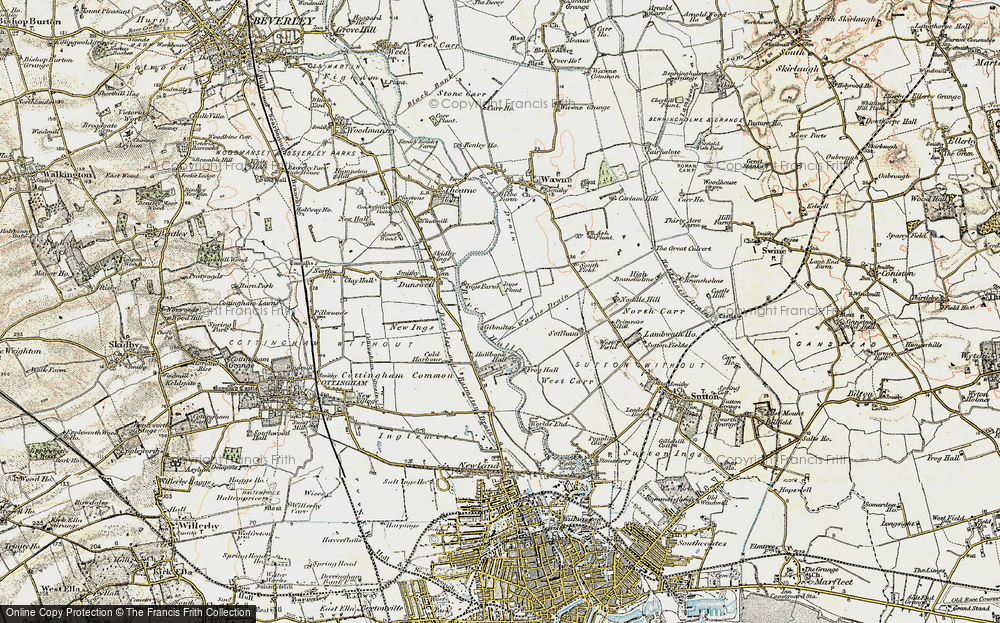 Old Map of The Ings, 1903-1908 in 1903-1908