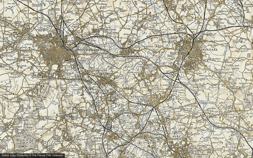 Old Map of The Lunt, 1902 in 1902