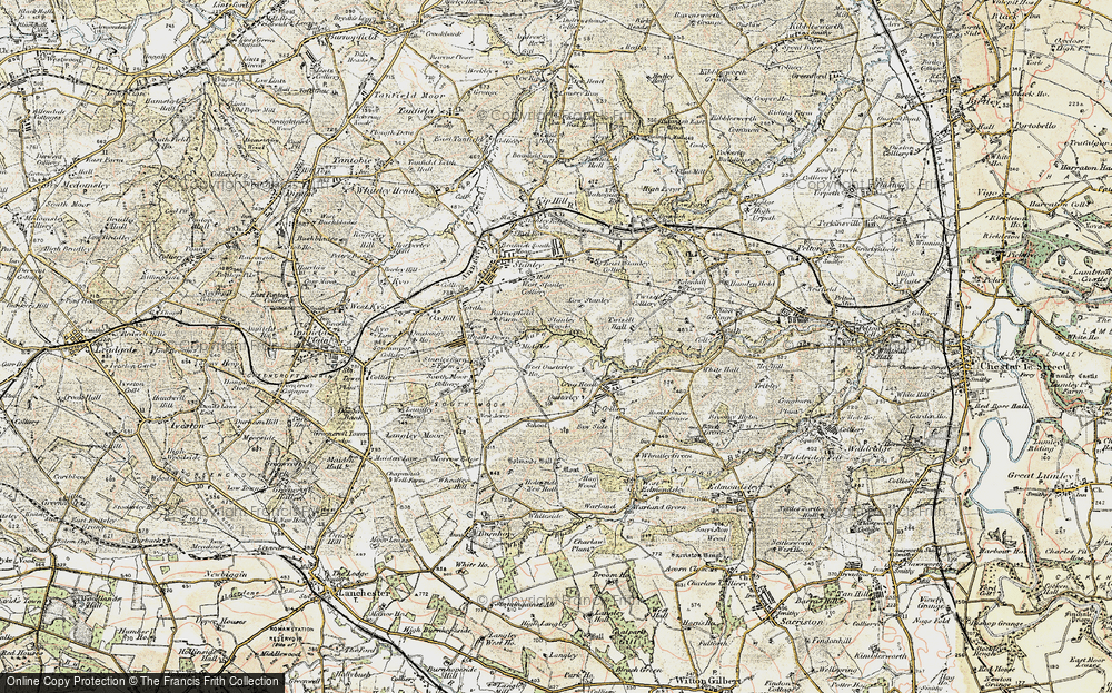 Old Map of The Middles, 1901-1904 in 1901-1904