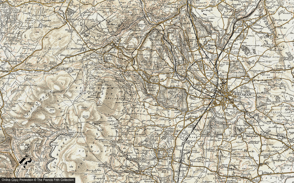 Old Map of The Nant, 1902-1903 in 1902-1903