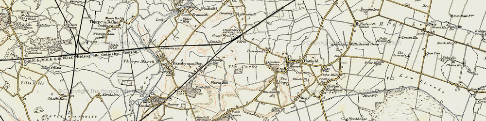 Old map of The Parks in 1903
