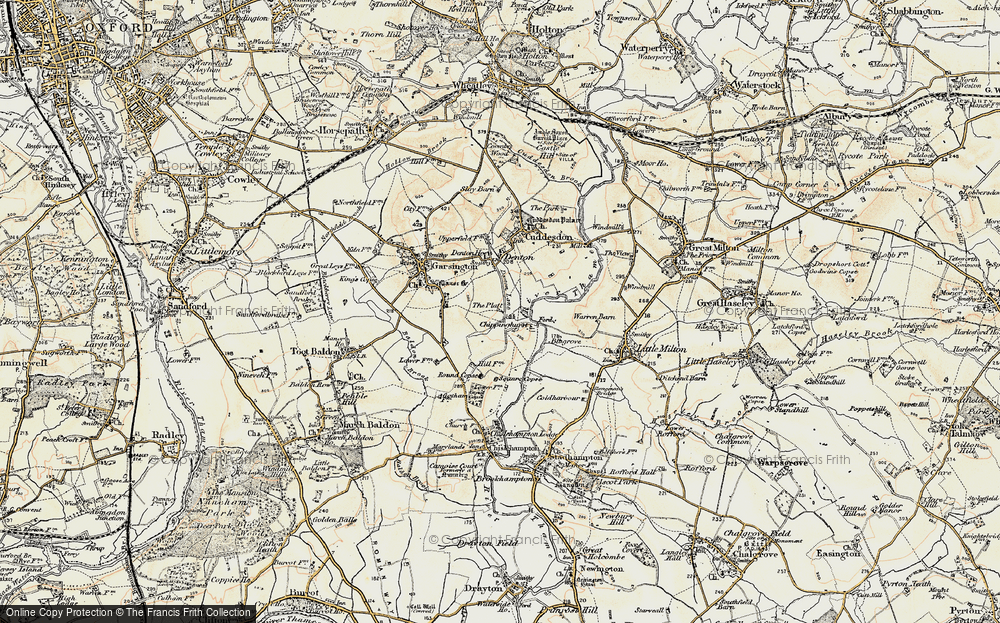 Old Map of The Platt, 1897-1899 in 1897-1899