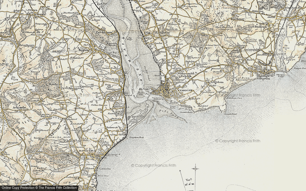 Old Map of The Point, 1899 in 1899