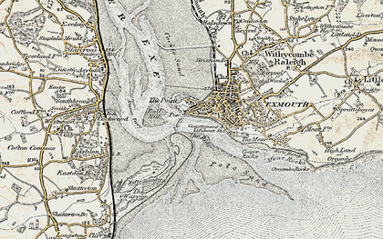 Old map of The Point in 1899