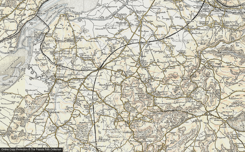 Old Map of The Quarry, 1898-1900 in 1898-1900