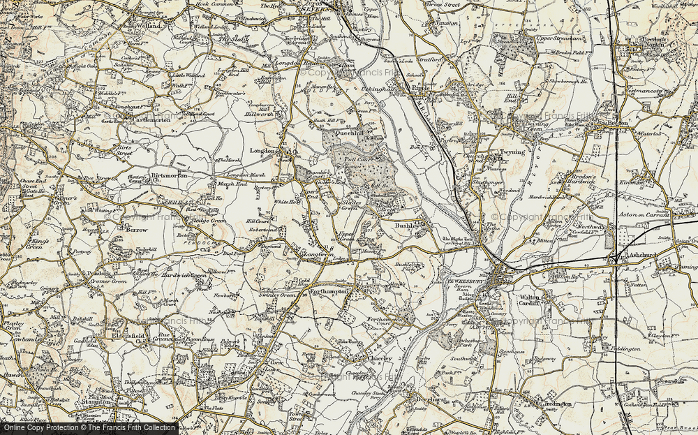 Old Map of The Rampings, 1899-1901 in 1899-1901