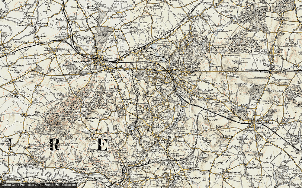Old Map of The Rock, 1902 in 1902