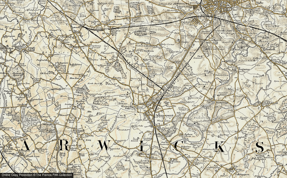 Old Map of The Spring, 1901-1902 in 1901-1902