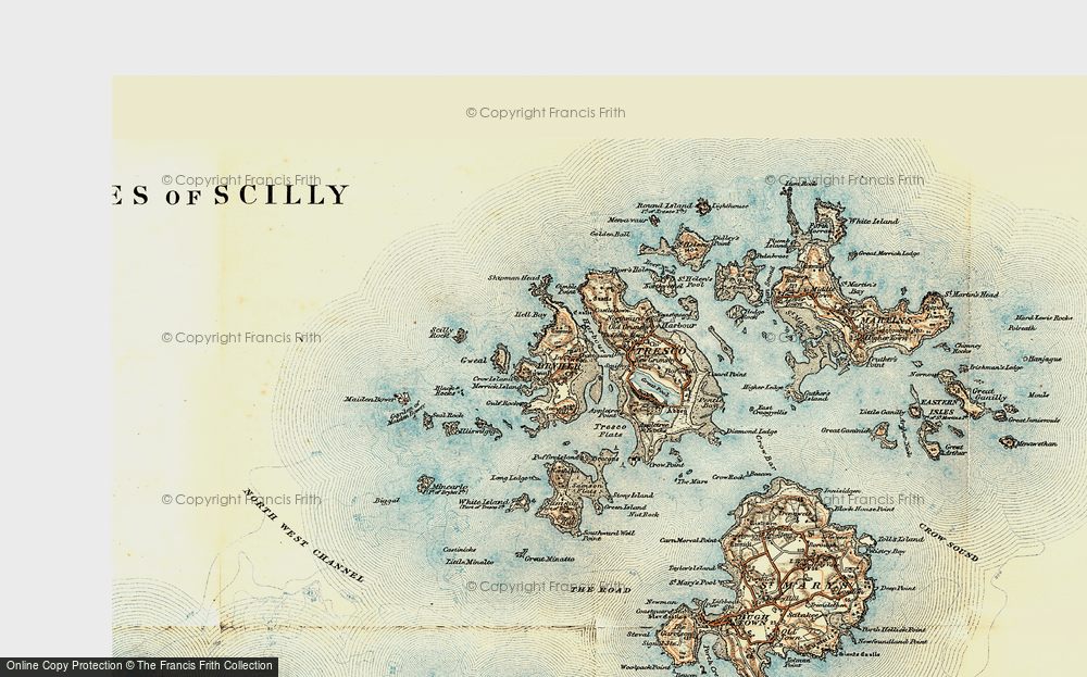 Old Map of The Town, 0, 0, 0 in 0