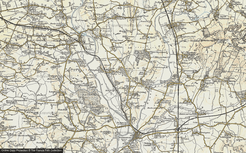 Old Map of The Twittocks, 1899-1901 in 1899-1901