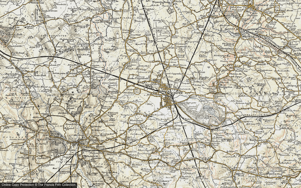 Old Map of The Valley, 1902-1903 in 1902-1903