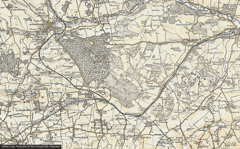 Old Map of The Warren, 1897-1899 in 1897-1899