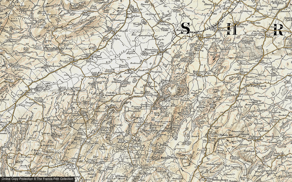 Old Map of The Waterwheel, 1902-1903 in 1902-1903