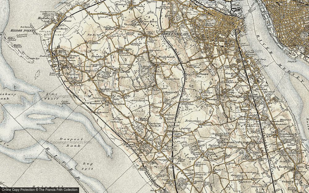 Old Map of Thingwall, 1902-1903 in 1902-1903