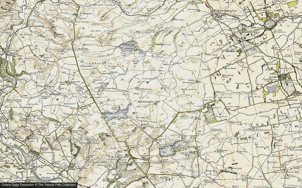Thockrington, 1901-1903