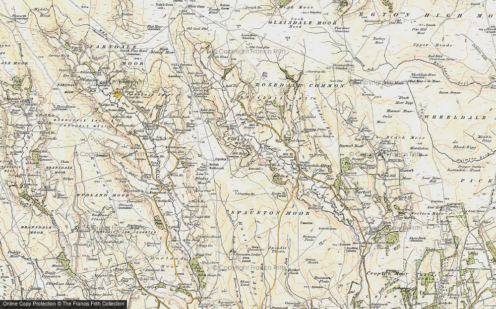 Old Map of Thorgill, 1903-1904 in 1903-1904