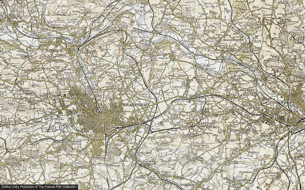 Old Map of Thornbury, 1903-1904 in 1903-1904