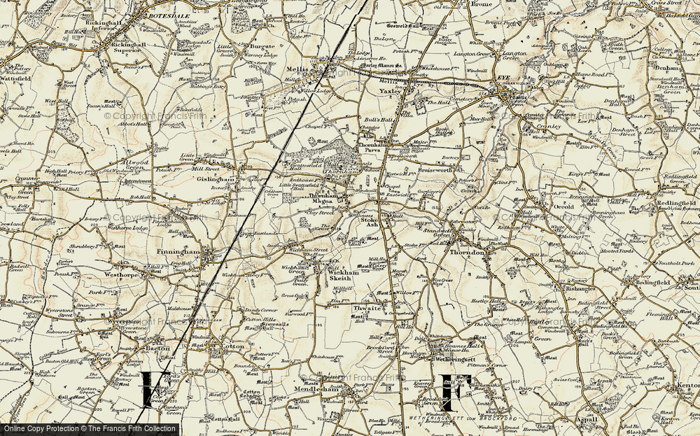 Thornham Magna, 1901