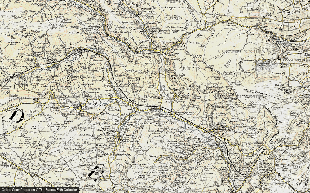 Old Map of Thornhill, 1902-1903 in 1902-1903