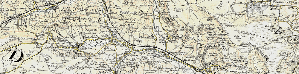 Old map of Yorkshire Br in 1902-1903