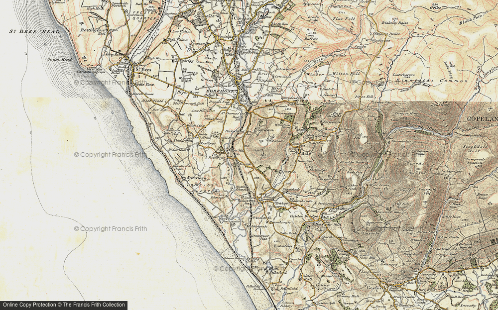 Old Map of Thornhill, 1903-1904 in 1903-1904