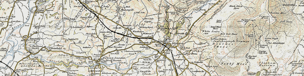 Old map of Wilson Wood in 1903-1904