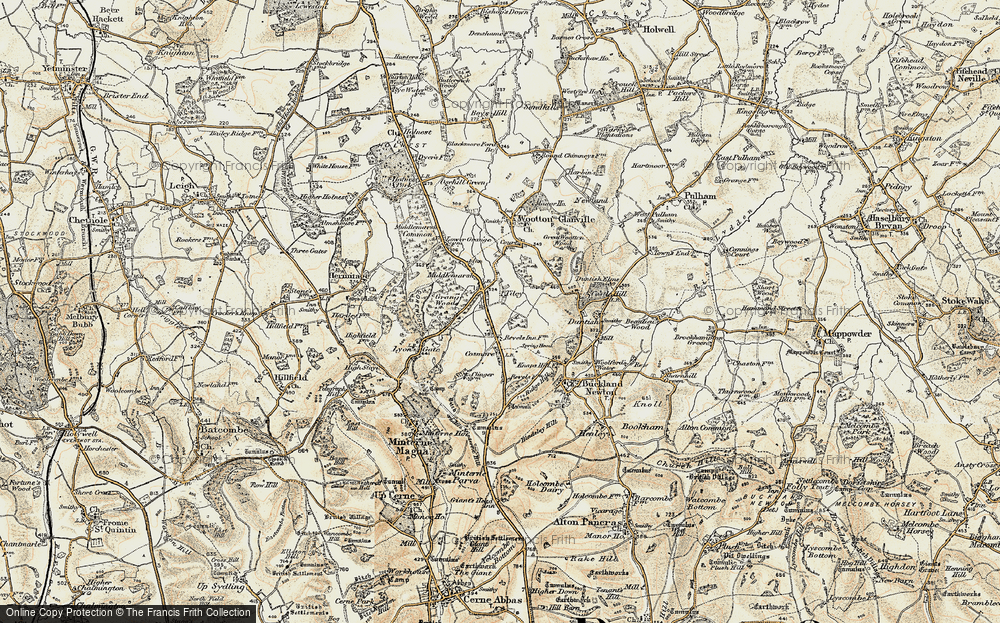 Old Map of Tiley, 1899 in 1899
