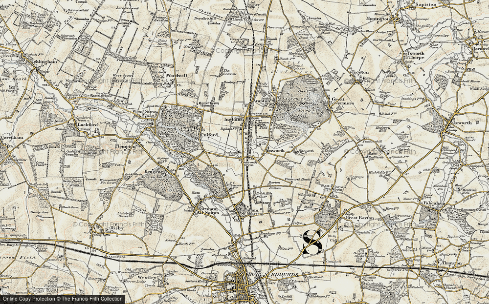 Timworth Green, 1901