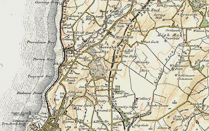 Old map of Tivoli in 1901-1904