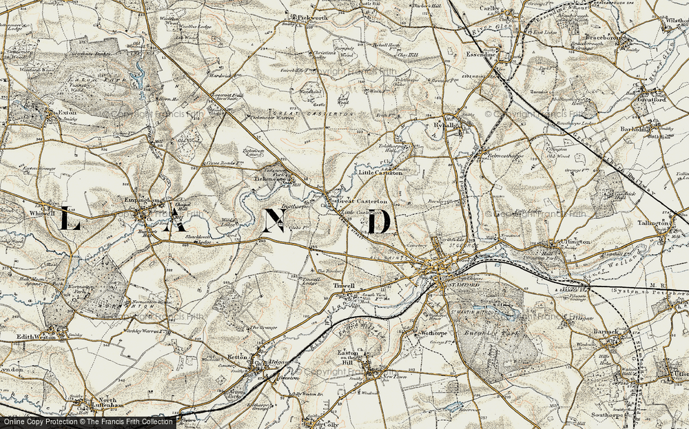 Old Map of Toll Bar, 1901-1903 in 1901-1903