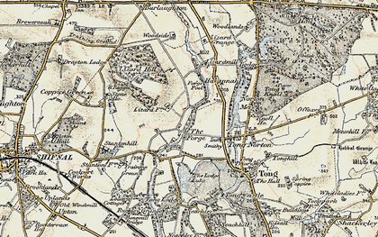 Old map of Stanton in 1902