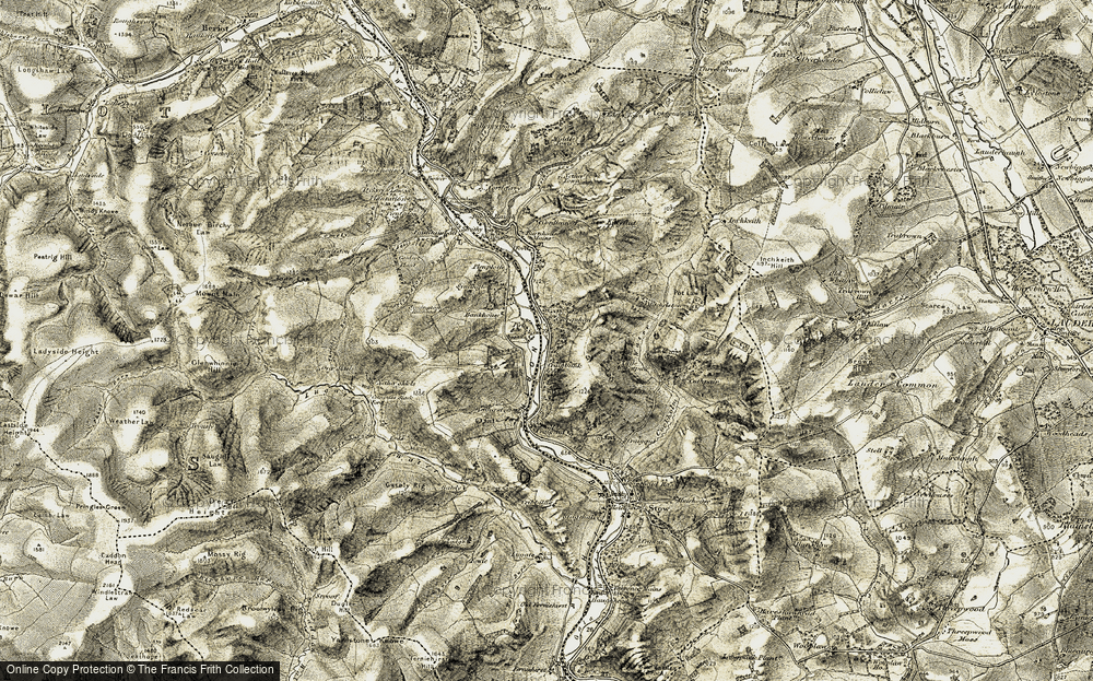 Old Map of Torquhan, 1903-1904 in 1903-1904