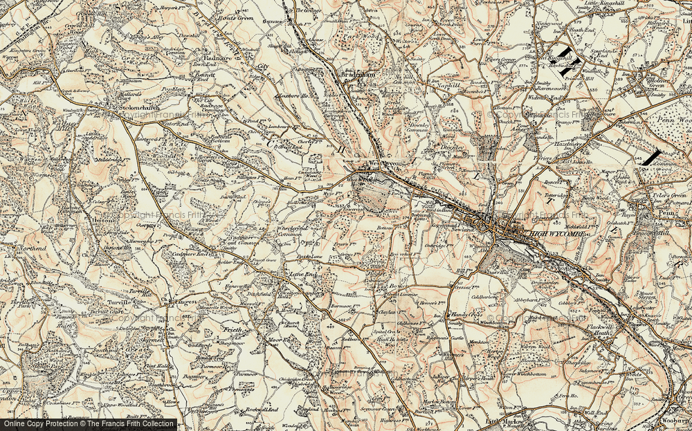 Old Map of Towerage, 1897-1898 in 1897-1898