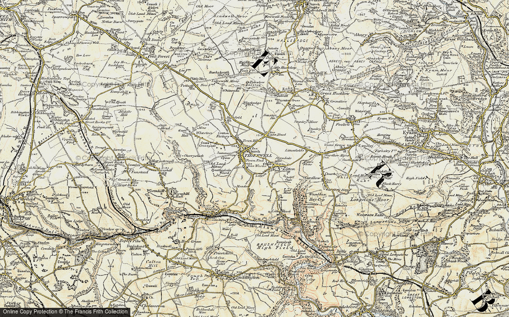 Old Map of Town End, 1902-1903 in 1902-1903