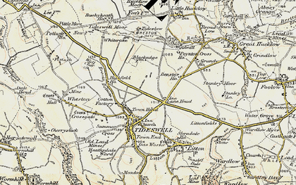 Old map of Town Head in 1902-1903