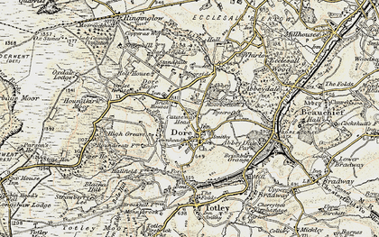 Old map of Townhead in 1902-1903
