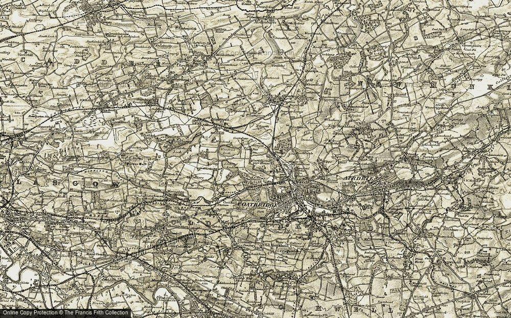 Old Map of Townhead, 1904-1905 in 1904-1905