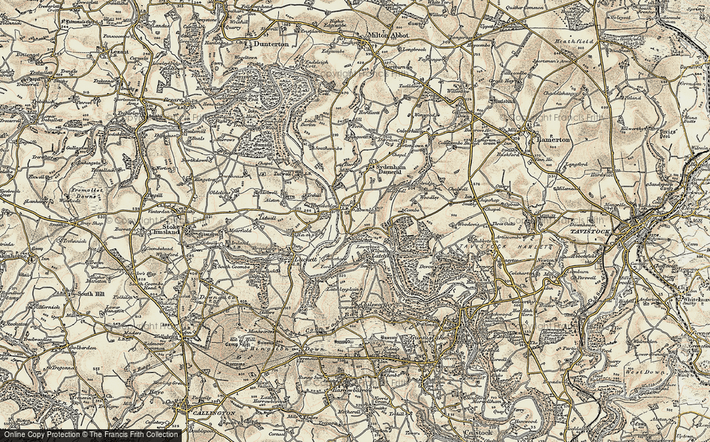 Old Map of Townlake, 1899-1900 in 1899-1900