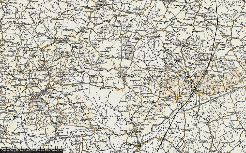 Old Map of Townland Green, 1897-1898 in 1897-1898