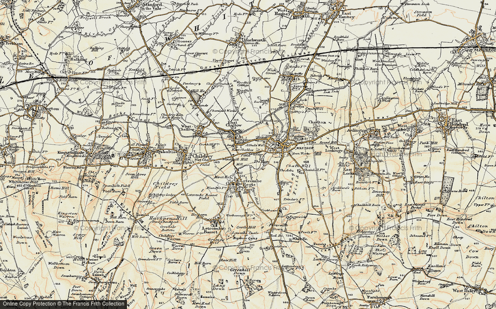 Old Map of Townsend, 1897-1899 in 1897-1899