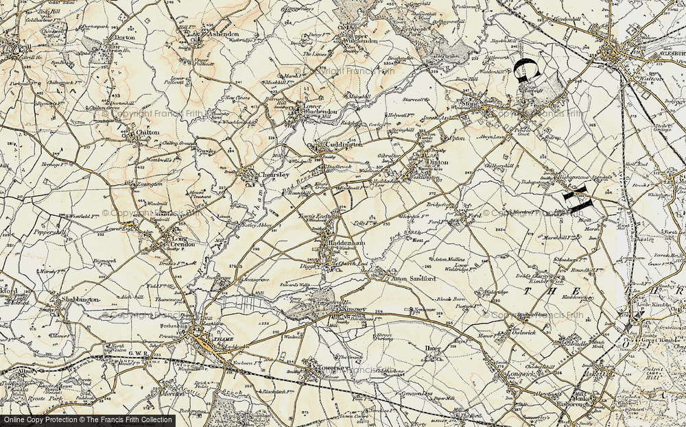 Old Map of Townsend, 1898 in 1898